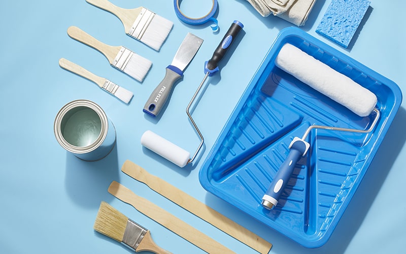 رنگ و ابزار ساختمان